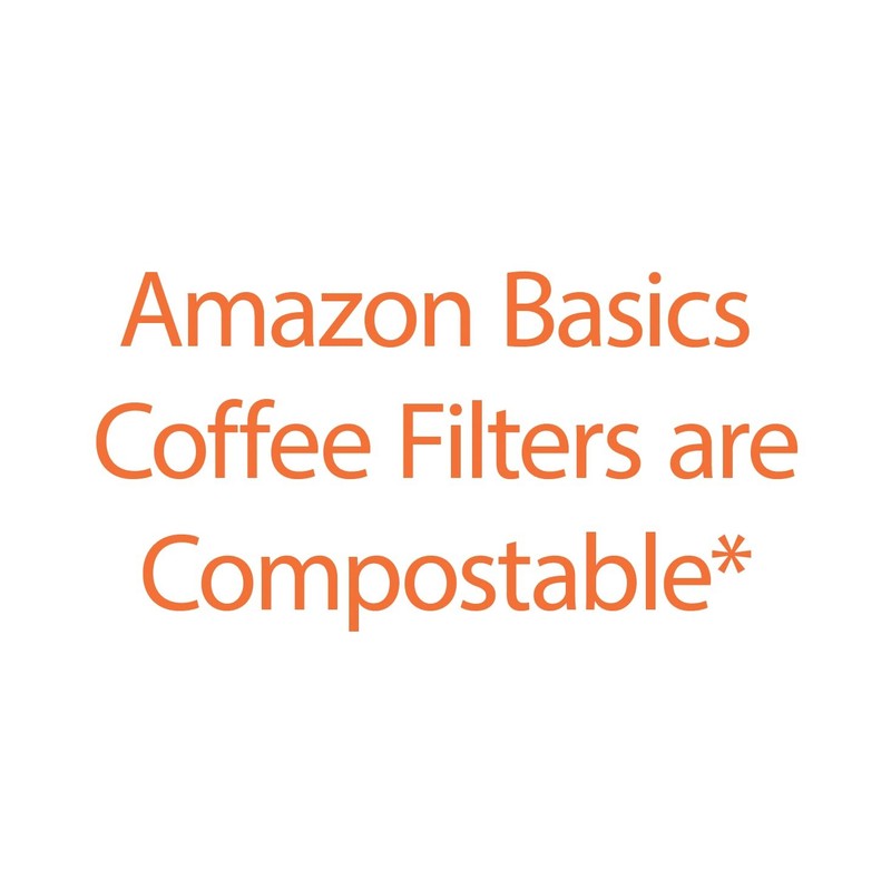 Amazon Basics Basket Coffee Filters for 8-12 Cup Cup, White gallery