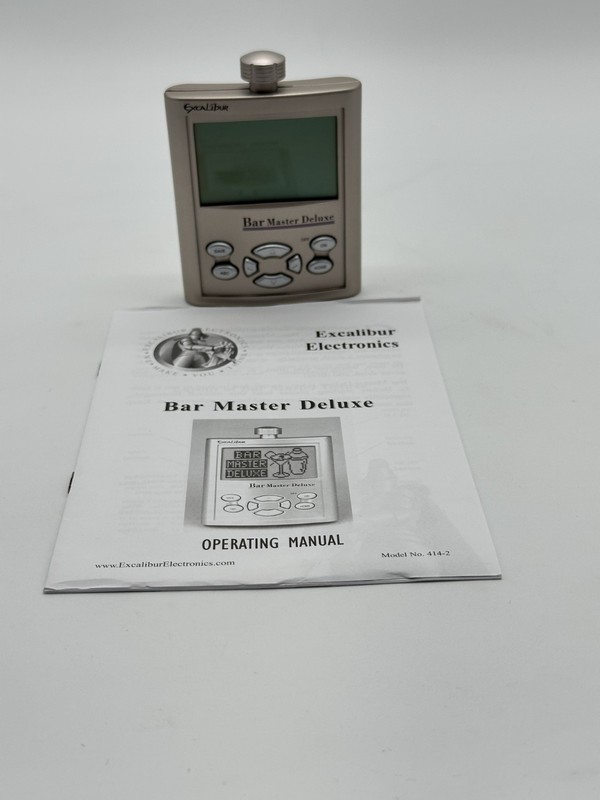 Excalibur Electronic Bar Master Deluxe Talking Drink Maker W/ Recipe Guide - New gallery