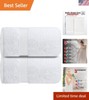 Spa-Like Luxury Bath Sheets - 2 Pack, 35x70 Inches, Fade-Resistant Cotton Towels gallery