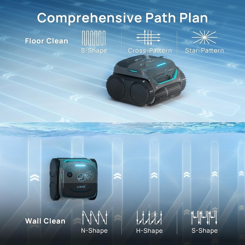 WYBOT C2 Vision Cordless Robotic Pool Cleaner AI Camera Inground Vacuum NEW NIB gallery