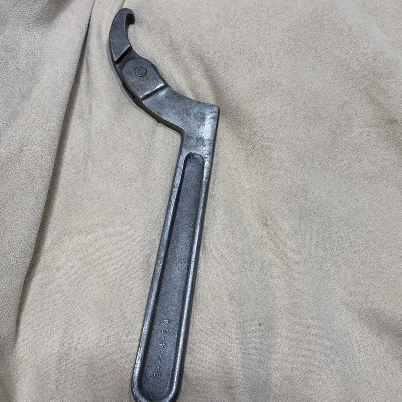 Proto Tools USA C474 Adjustable Hook Spanner Wrench 2"-4-3/4" Excellent gallery