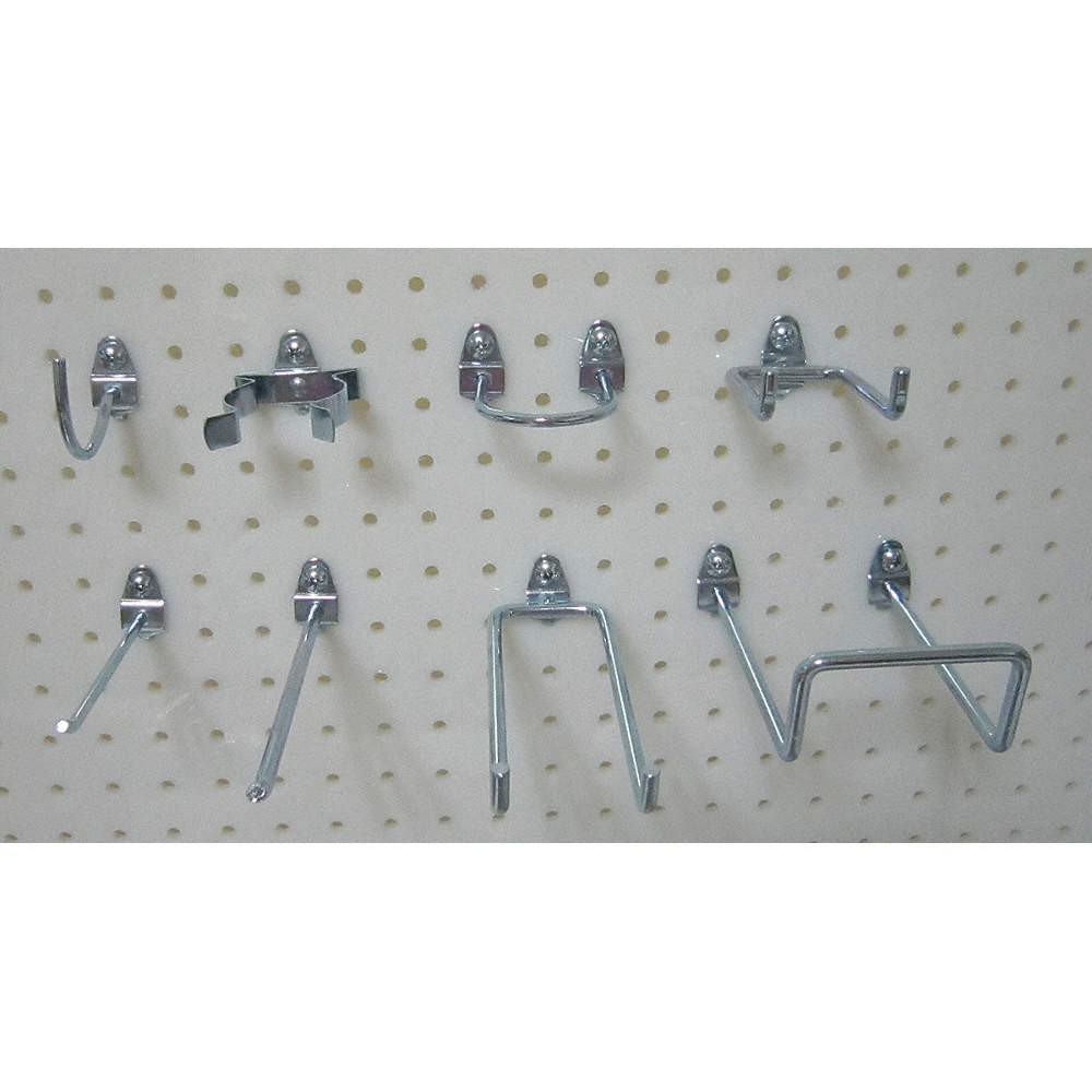GRAINGER APPROVED 5TPF7 Pegboard Hook Assortment Kit 5TPF7 gallery