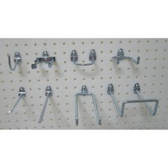 GRAINGER APPROVED 5TPF7 Pegboard Hook Assortment Kit 5TPF7