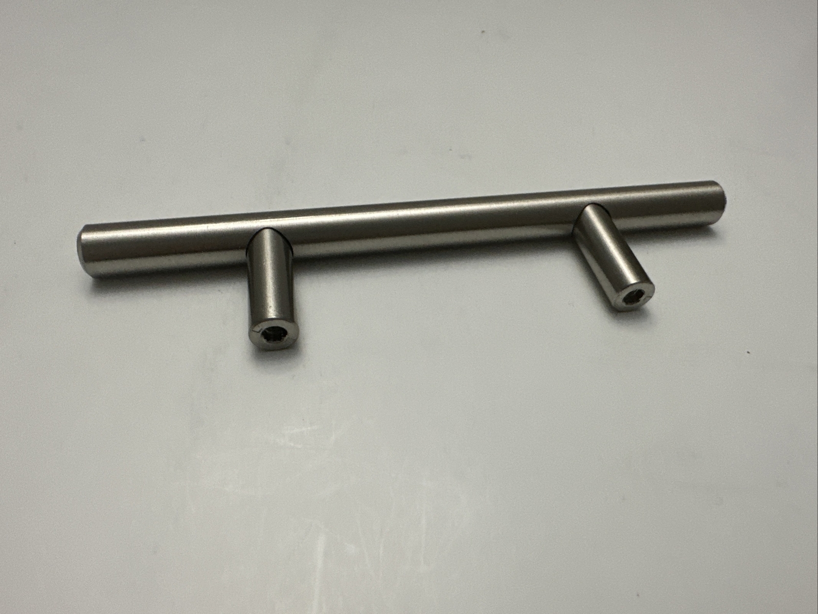 Jamison Collection J224-SN Contemporary Bar Cabinet Drawer Pull 6"L 3" centers gallery