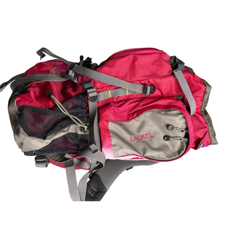 Mountainsmith Laurel Internal Frame Hiking Backpack Red Grey 2624 CU in 3