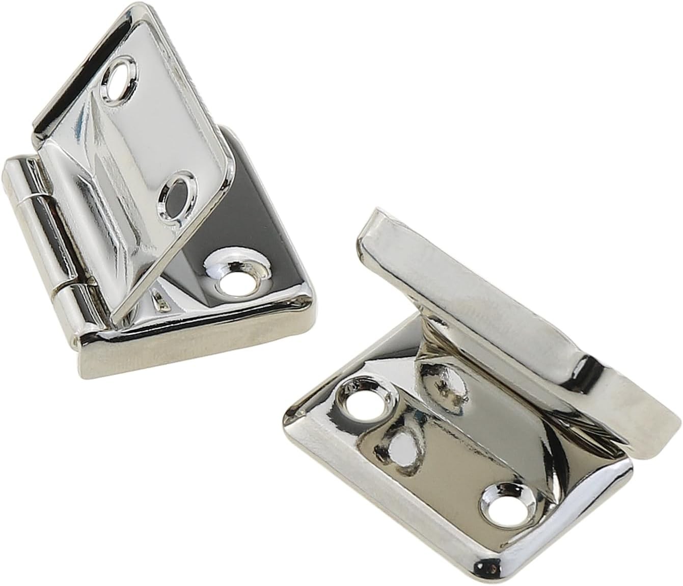 2PCS 44x27x5mm Sier Toolbox Suitcase Metal Hins Butt Hin for gallery