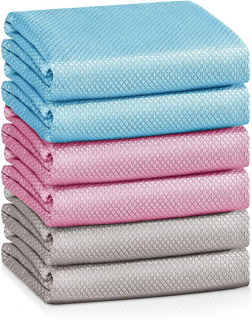 Nano Streak Free Magic Microfiber Cleaning Cloths Easy Clean Nanoscale,Fish Scal gallery