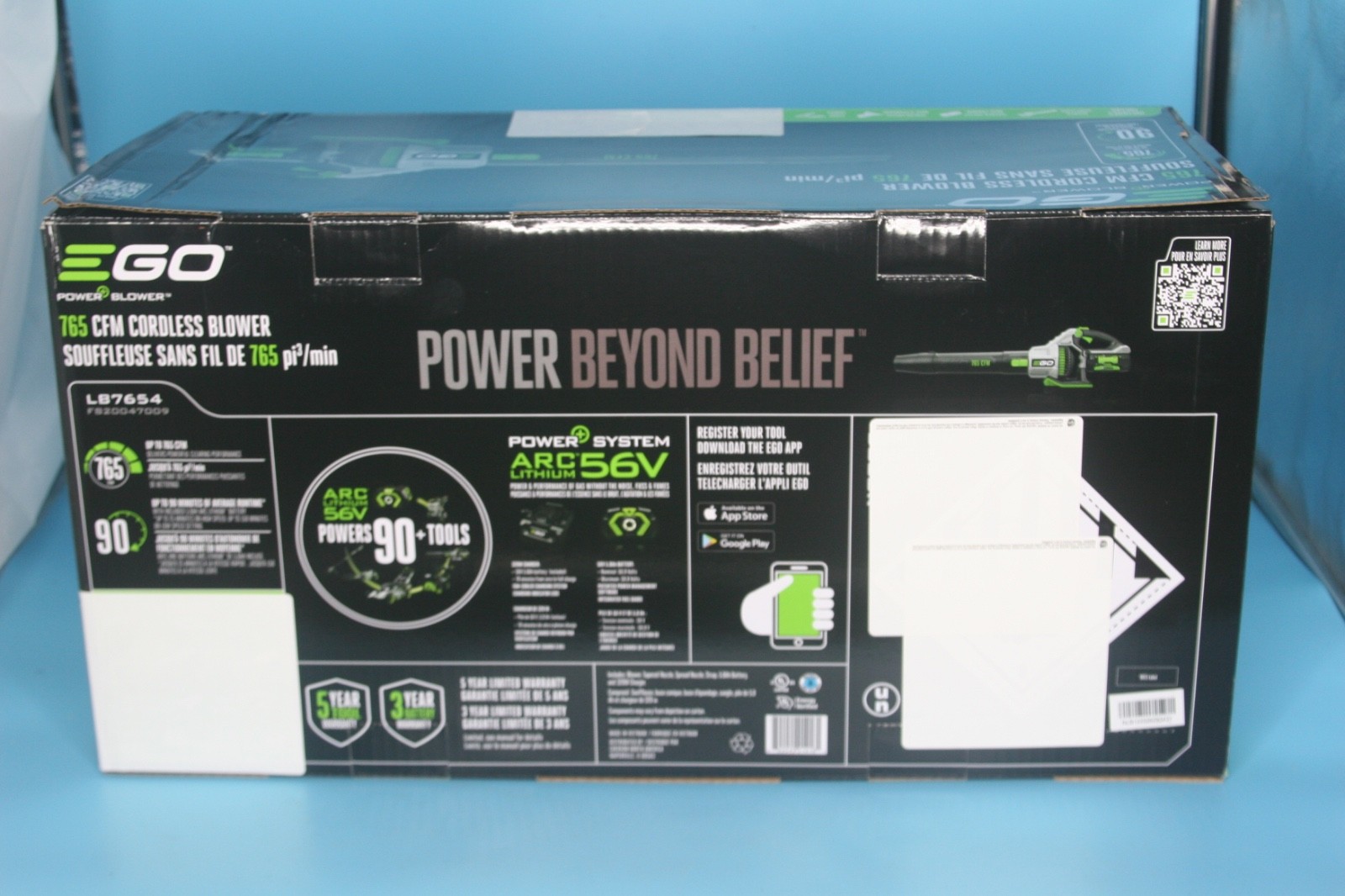 EGO Power+ LB7650 765 CFM Leaf Blower - Battery and Charger Not Included gallery