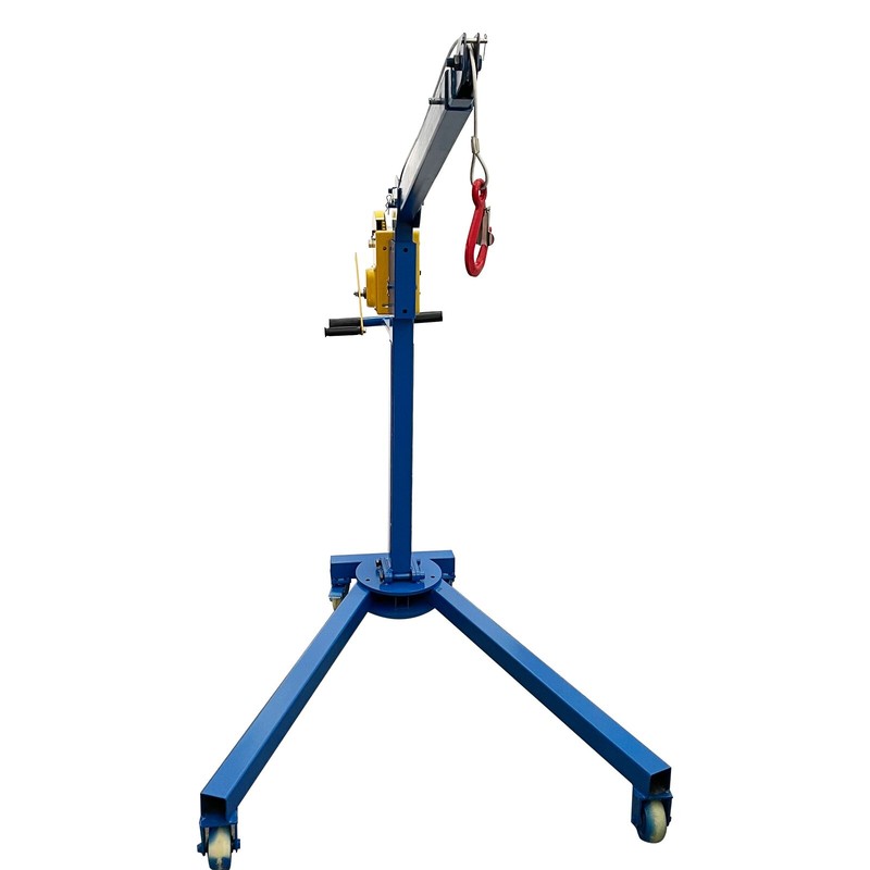 1100LBS Folding Crane Lifter Engine Hoist Manual Workshops Repair Hoist Elevator gallery