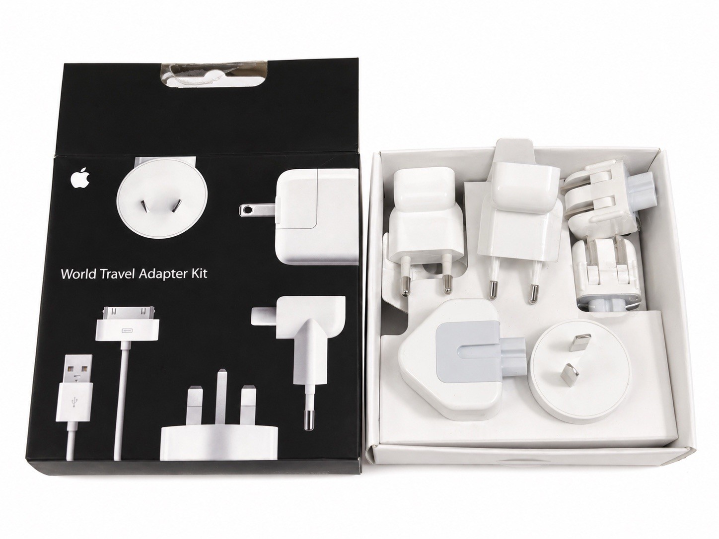 NEW IN BOX Apple World Travel Adapter Kit M8794G/B with 6 adapters gallery