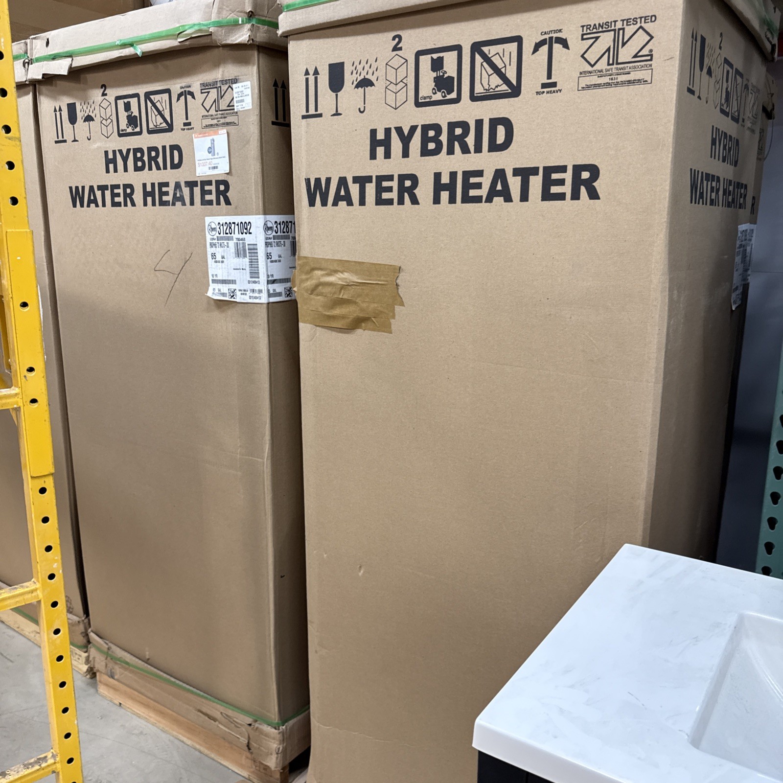 ProTerra 65gal Smart High Efficiency Hybrid Pump Water Heater XE65T10HS45U1 READ gallery