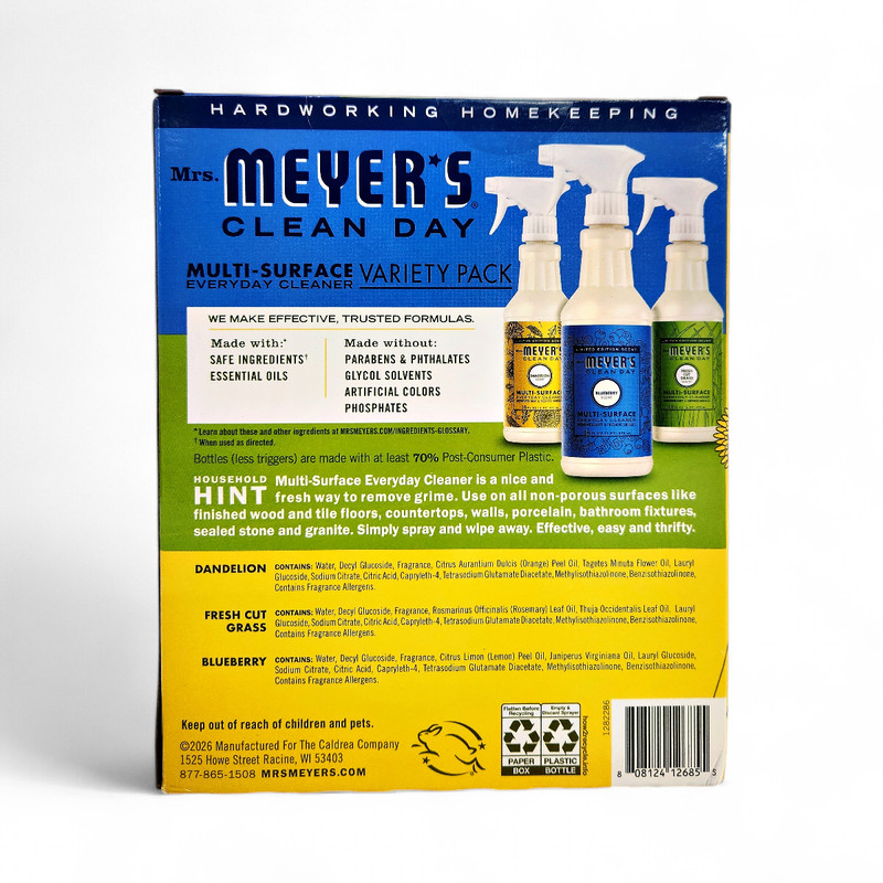 Mrs. Meyers Multi-Surface Cleaner Limited Edition Summer Scents 16oz 3-Pack gallery