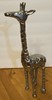 Cast Aluminum Giraffe Sculpture Statue 13 1/2 Inch High. gallery