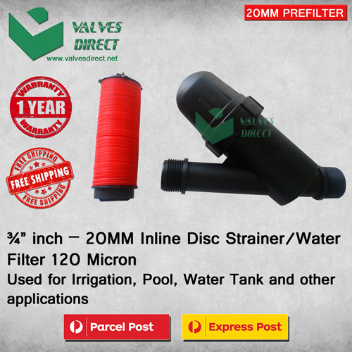 Inline Disc Filter/Disc Strainer/Prefilter for Pool,Irrigation(3/4,1,1.25,1.5,2) gallery