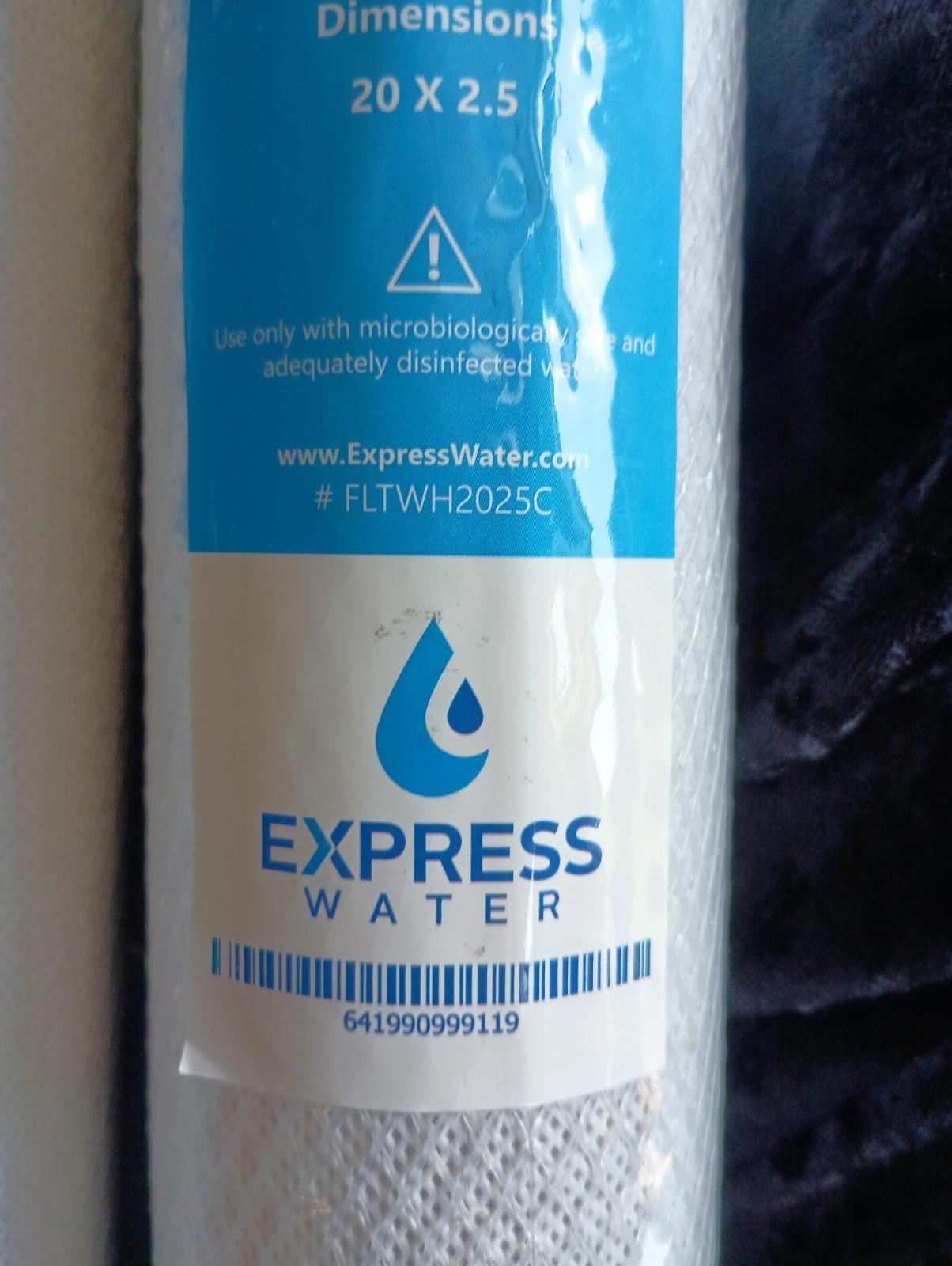 4 Express Water ACB Activated Carbon Block Water Filter New In Package gallery
