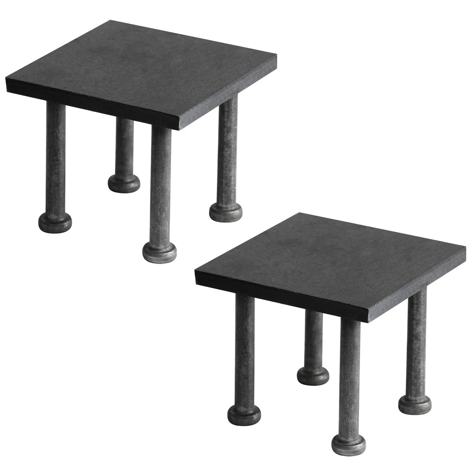 2 Pack 5" x 5" Concrete Embeds Plate, Steel Weld On Square Base Anchor Plate,... gallery