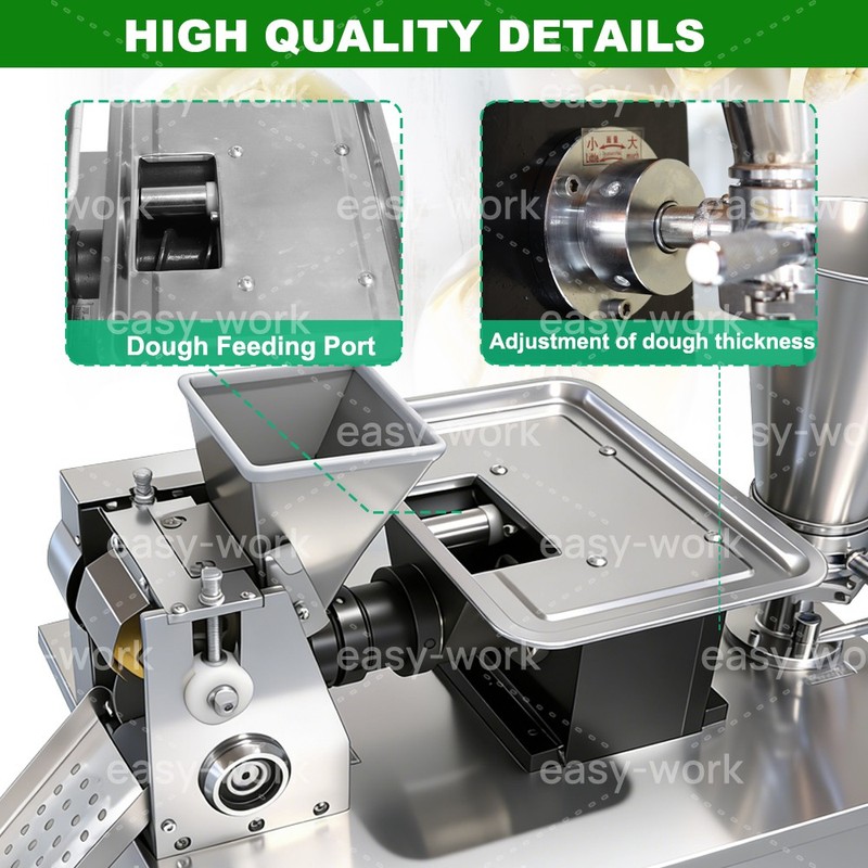Automatic Dumpling Maker Machine For Samosa Empanadas Ravioli Food Workshops gallery