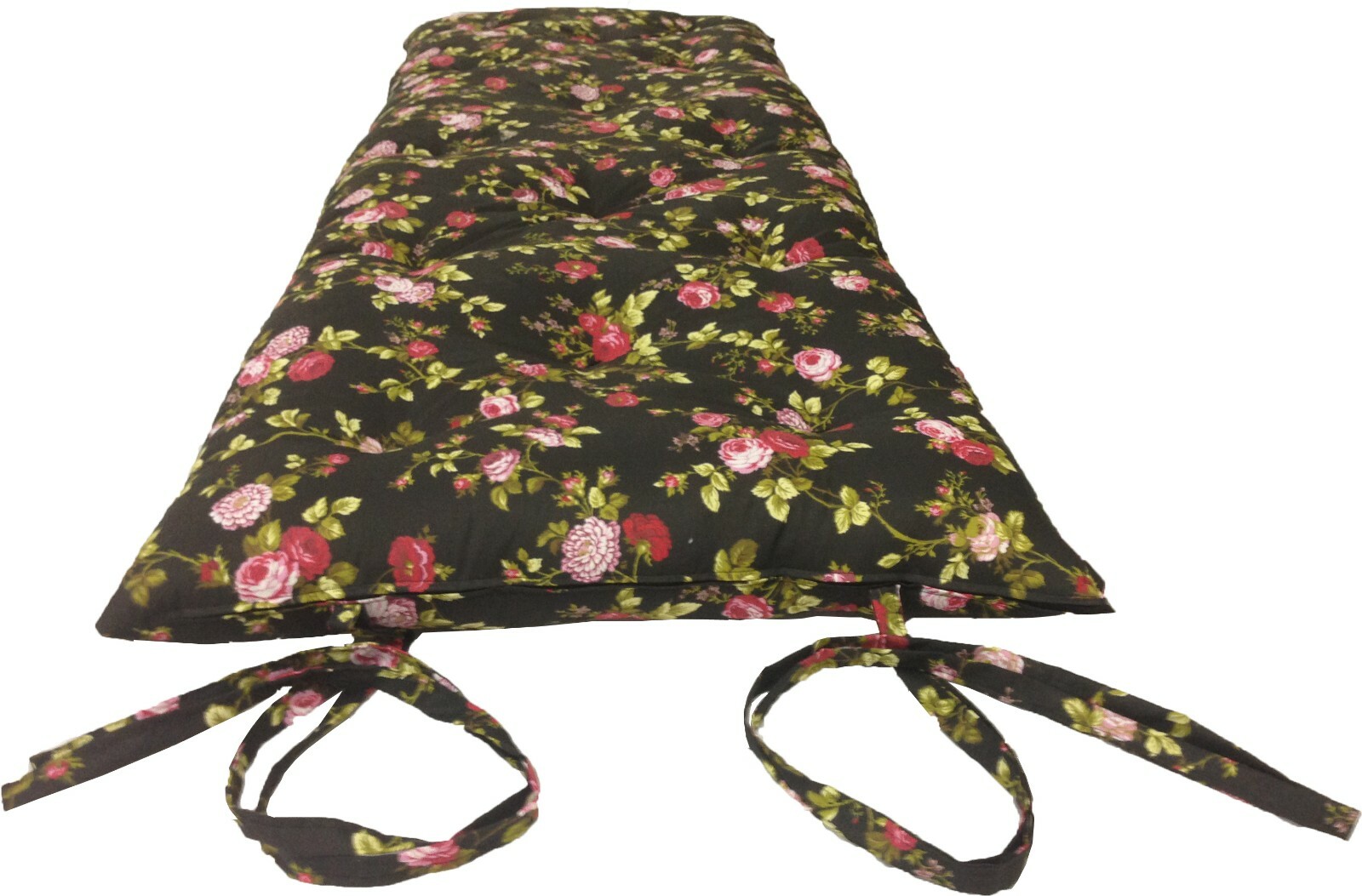 Full Size Floor Rolling Futon Mattresses, Sleepover Pads 3x54x80 Rose Black gallery