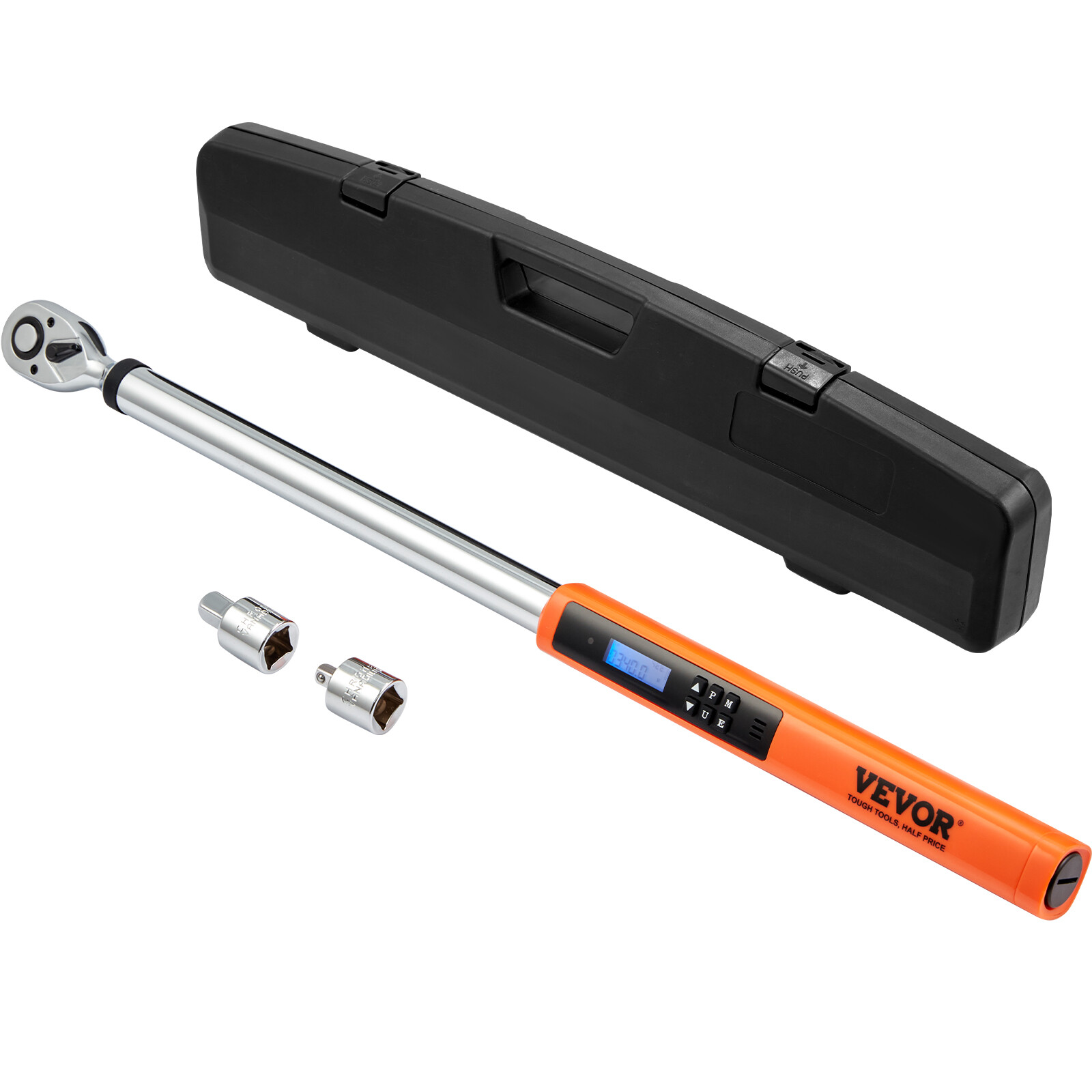 VEVOR Digital Torque Wrench Adjustable Torque Wrench 1/2" Drive 25-250 ft.lb gallery