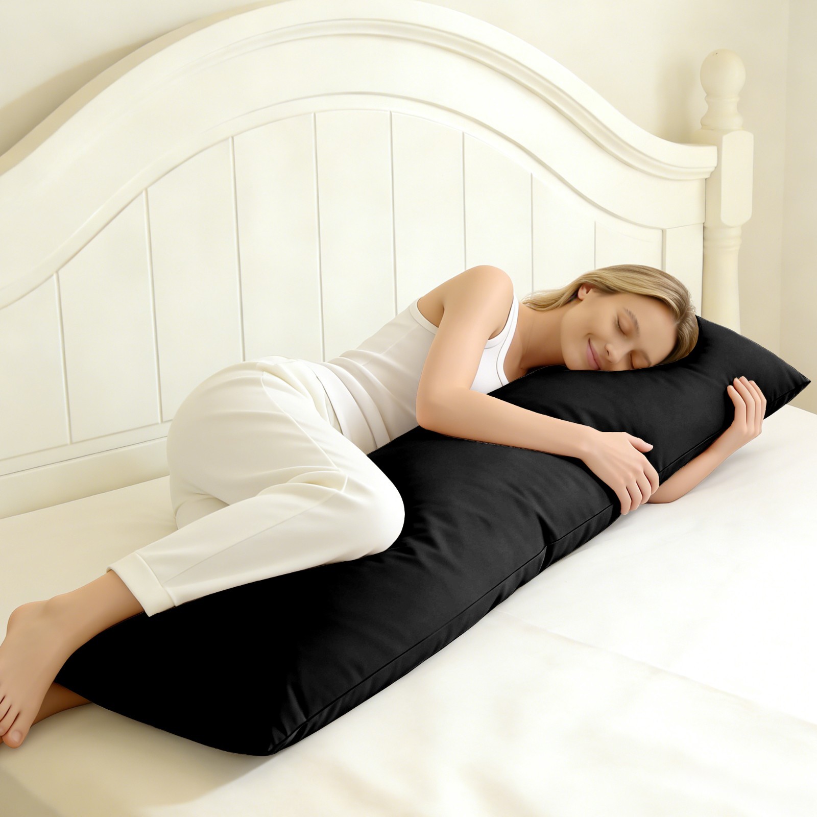 2 PCS Ultra Soft Microfiber Body Pillow Cover, Body Pillowcase 20x54 Inches gallery
