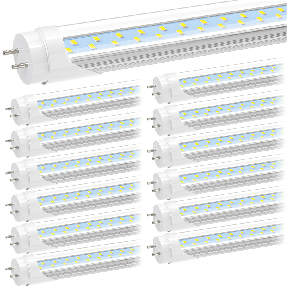 4FT LED Tubes Garage Shop Light Bulbs G13 T8 24W Single End Compatible Dual End gallery