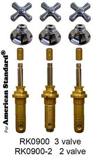 For American Standard 2 Valve Repair Kit Rk0900-2 gallery