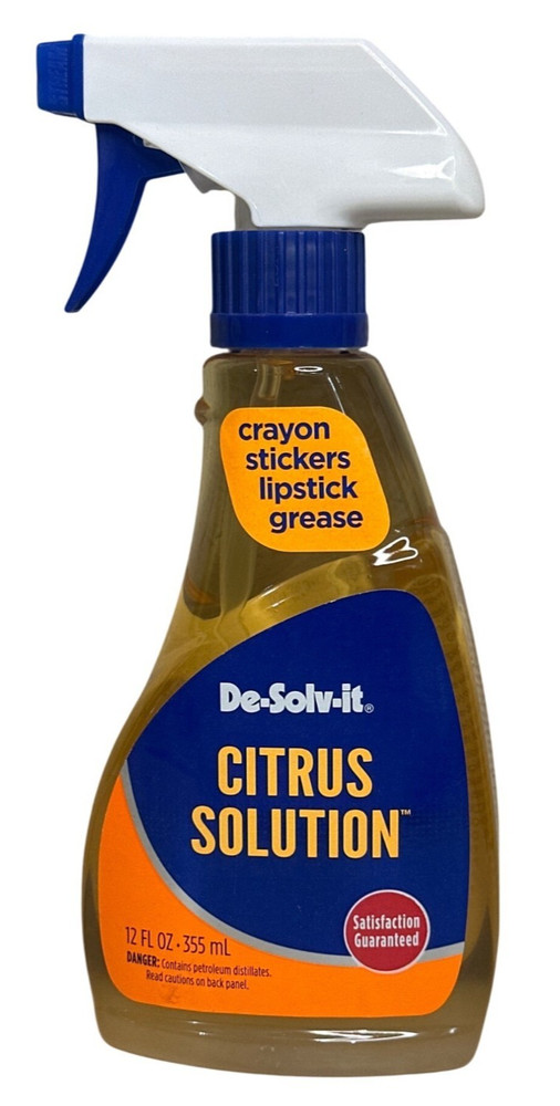 Orange De-Solv-It Citrus Solution Odor Stain Remover