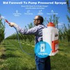 Battery Backpack Sprayer 4 Gal Wheeled 0-94 PSI gallery