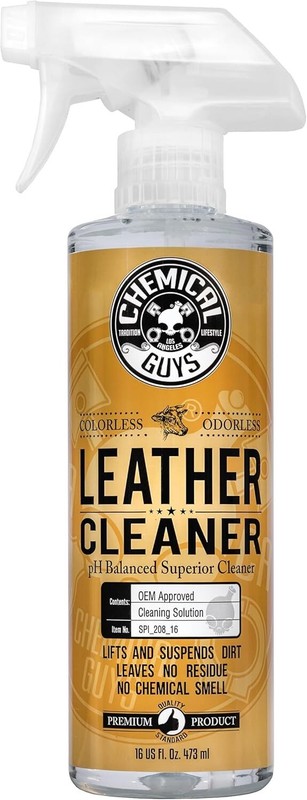 16oz Colorless & Odorless Leather Cleaner for Cars, Furniture, and Boots gallery