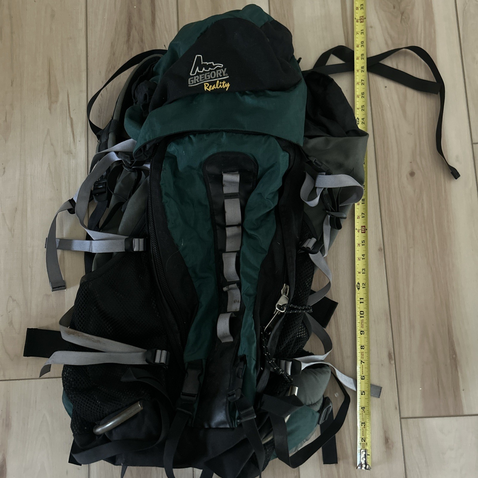 Gregory Reality Internal Frame Hiking Camping Backpack Pack Bag 30”