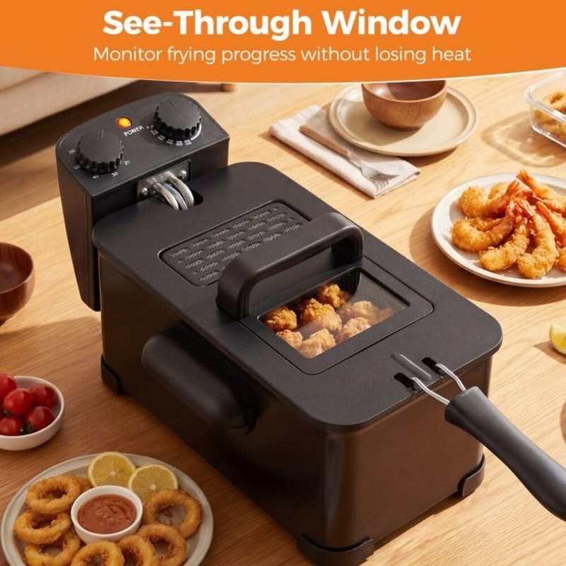 Deep Fryer with Timer for Household & Commercial gallery