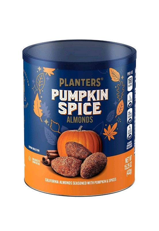 3 Pack PLANTERS Fall Edition Pumpkin Spice Almonds 15.25oz Per BB 6/2026 gallery
