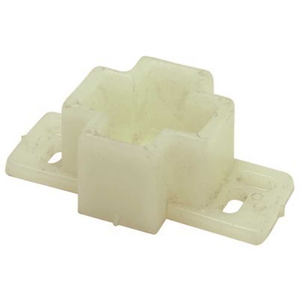 Brixwell 45-16 Drawer Bracket For Cabinet Track White gallery