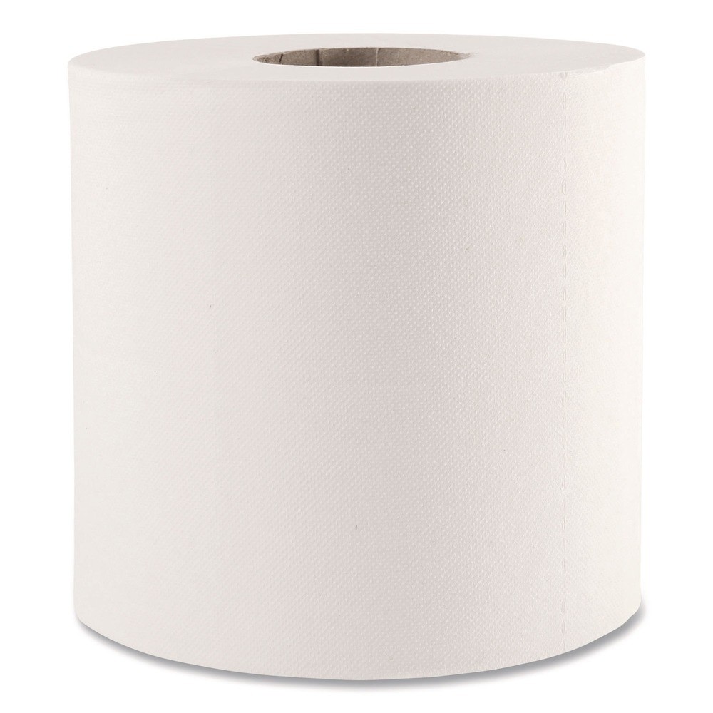 Boardwalk 410322 10" 2 Ply Center-Pull Roll Towels - WHT (6/CT) New gallery