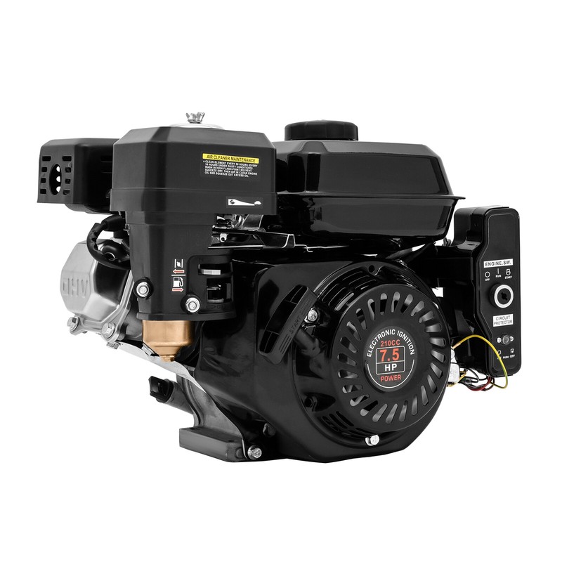 212cc 7.5 HP Electric Start Horizontal Engine Go Kart Gas Engine Motor 4-Stroke gallery