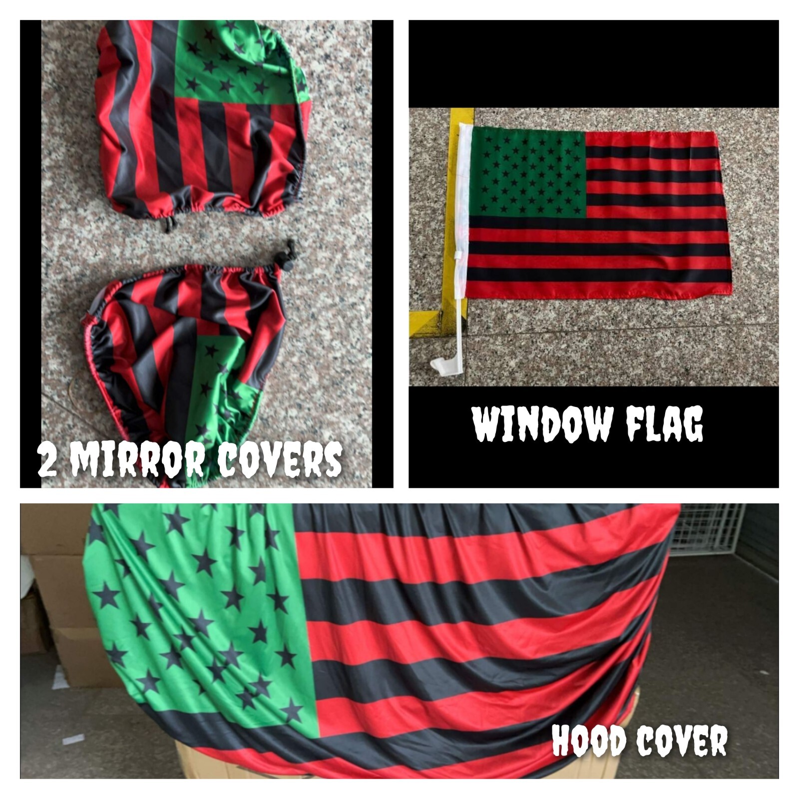 juneteenth hood flags and accessories gallery