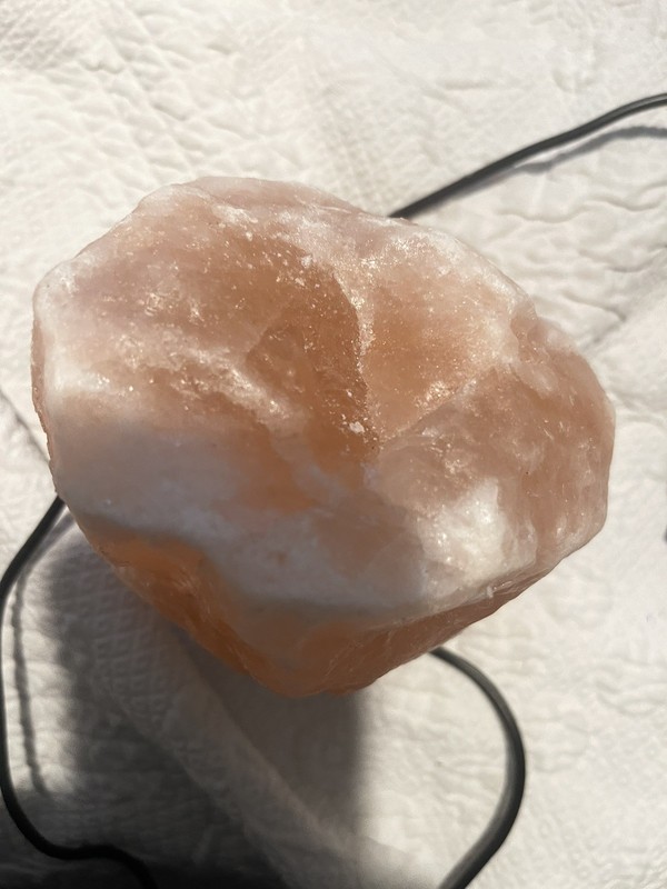 Salt Lamp With USB plug. 5lb gallery