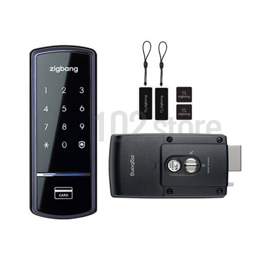 Samsung Jigbang SHS-1321 Smart Digital Door Lock Deadbolt English Manual gallery