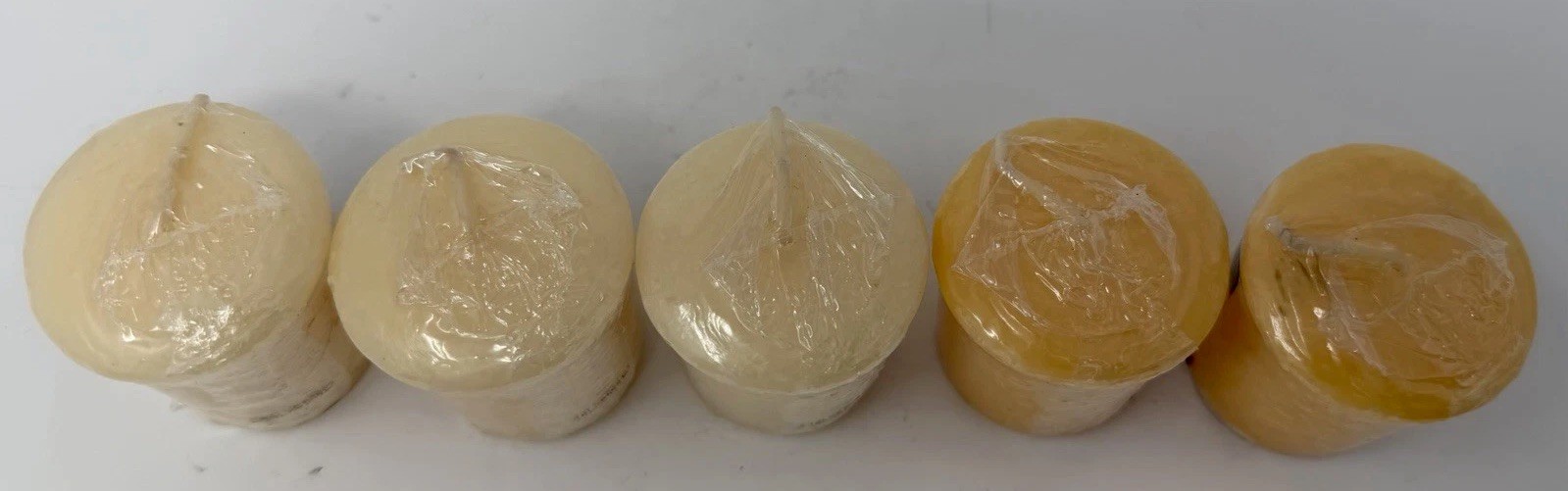 Yankee Candle Relaxing Rituals Refresh MANDARIN & Uplift LEMON Votives LOT OF 5 gallery