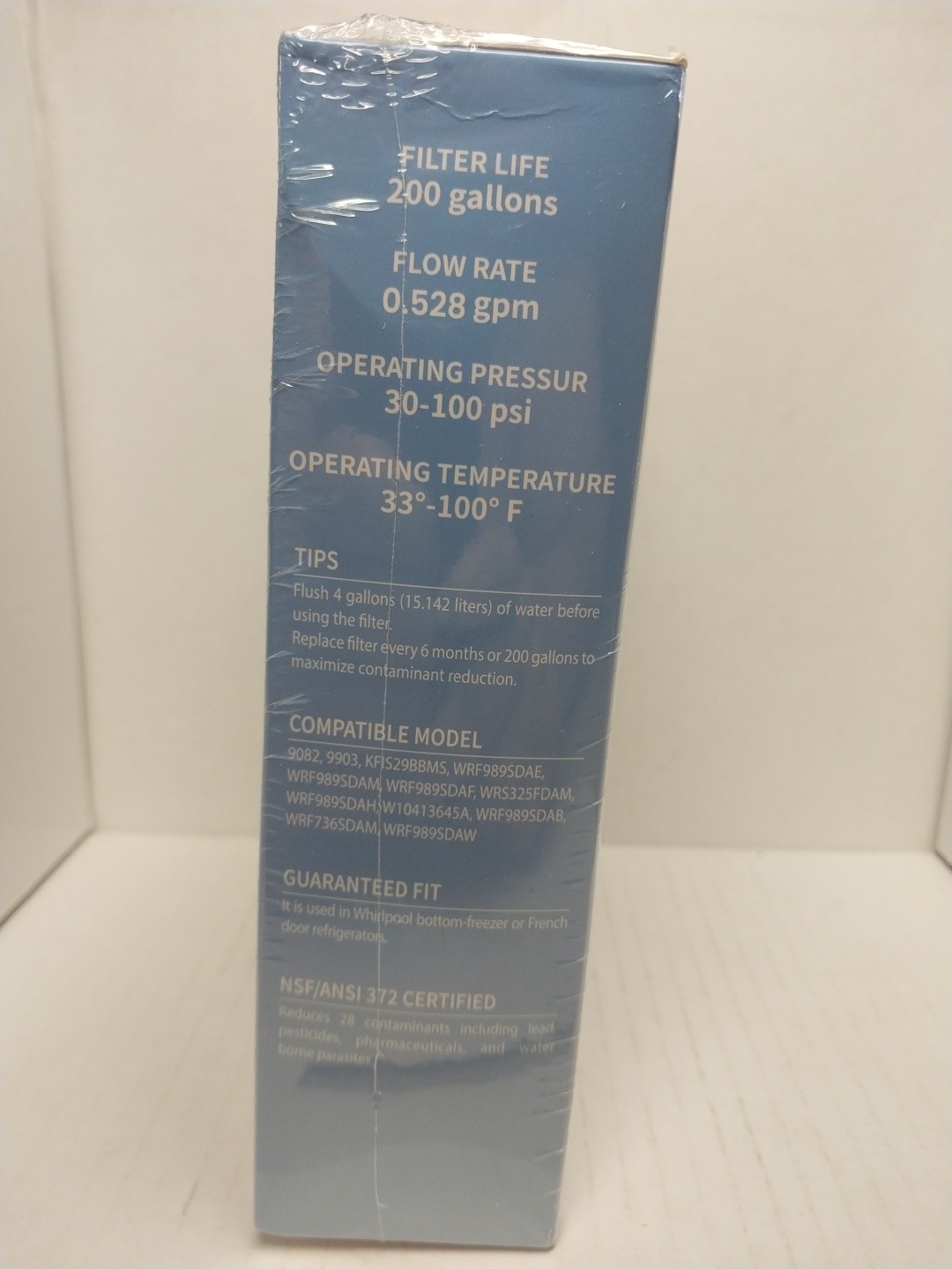 3 Pk Compatible W10413645A EDR2RXD1 FILTER2 Refrigerator Water Filter gallery