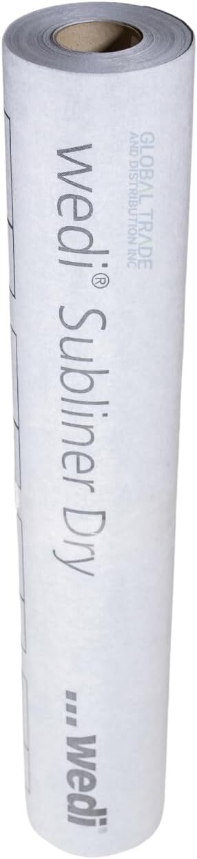 Wedi Subliner Dry Mat, Polyethylene Waterproofing Membrane,Flooring Underlayment gallery