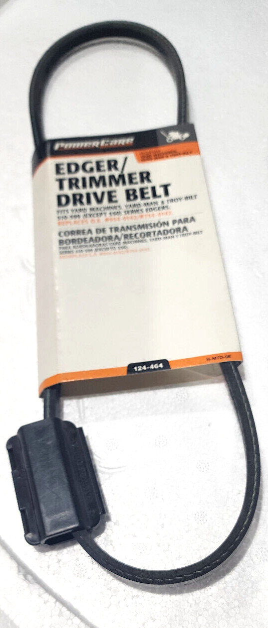 😃 Power Care Edger Trimmer Drive Belt 124-464 -YARD- MAN,TROY-BILT gallery