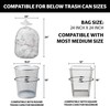 Aluf Plastics High Density Trash Bags, 16 Gallon, 1000 Count, 8 Micron (eq), 24" gallery