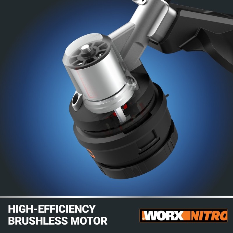 Worx Nitro WP195 40V PowerShare PRO 15” Cordless String Trimmer-OB gallery