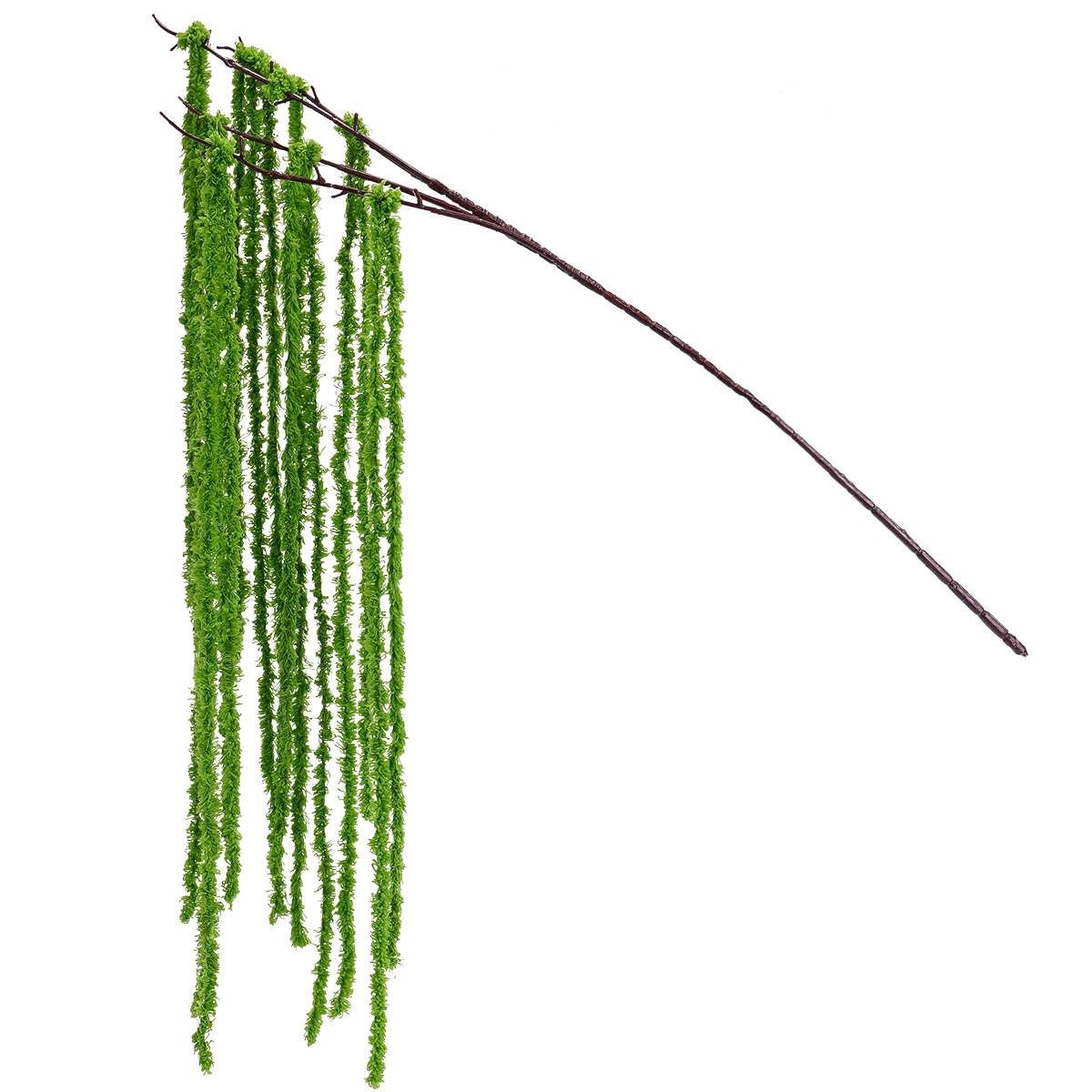 Artificial Hanging Flowers Green Spring Dried Amaranthus Home Garden Decor LOT gallery