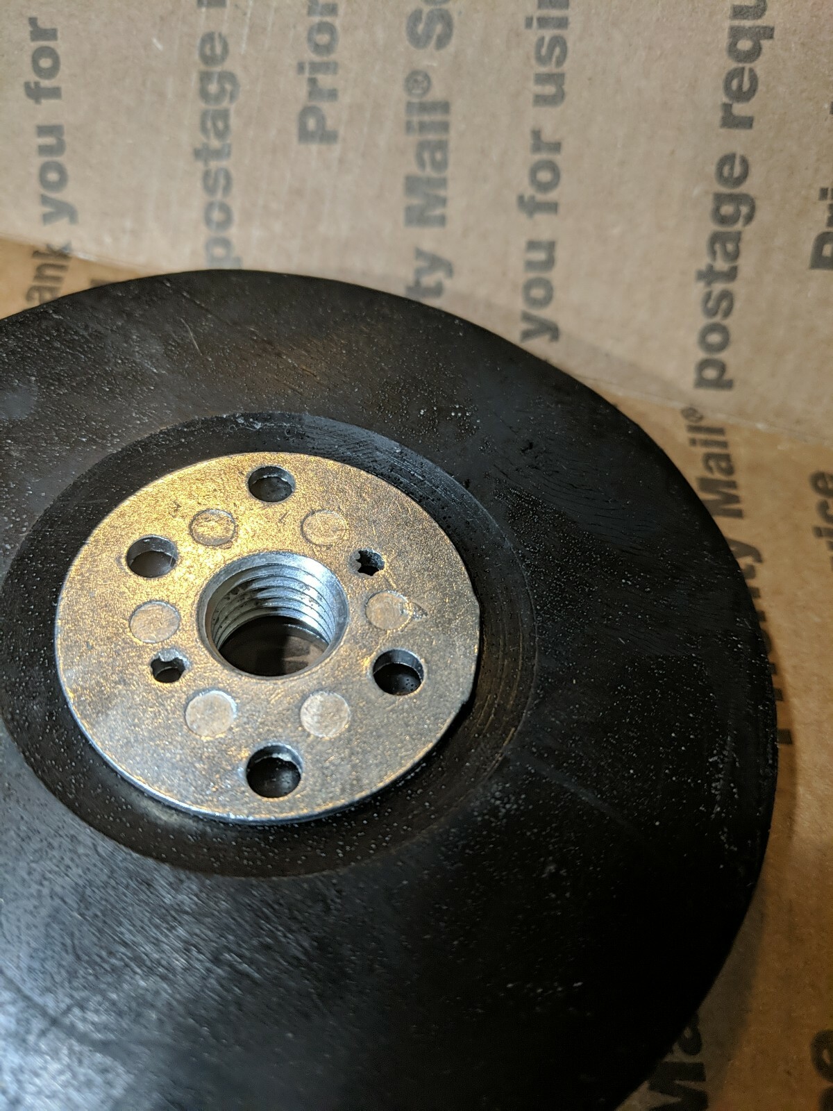 Eazypower 98013 5" x 5/8"-11 Threaded Backing Pad Disc for Angle Grinder gallery