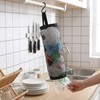 2 Pack Black Mesh Hanging Storage Bags 14"x5" for Plastic Bag Organizer gallery