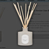 LINNEA Persian Lime Reed Diffuser w/ 10 Rattan Reeds -6 oz.-New & Sealed- No Box gallery