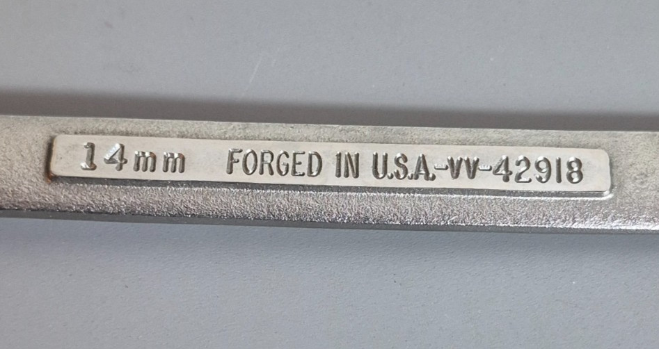 Craftsman VV 42918 14mm Combination Wrench 12 pt. USA gallery