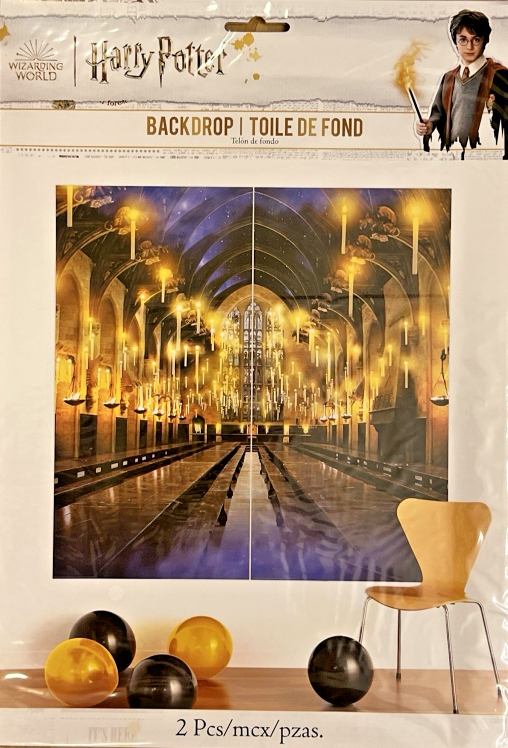 Hogwarts Harry Potter Wizarding World Kids Birthday Party Decoration Backdrop NE gallery